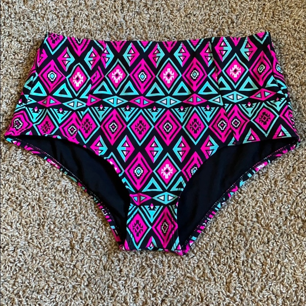 PacSun high-waisted bikini bottoms